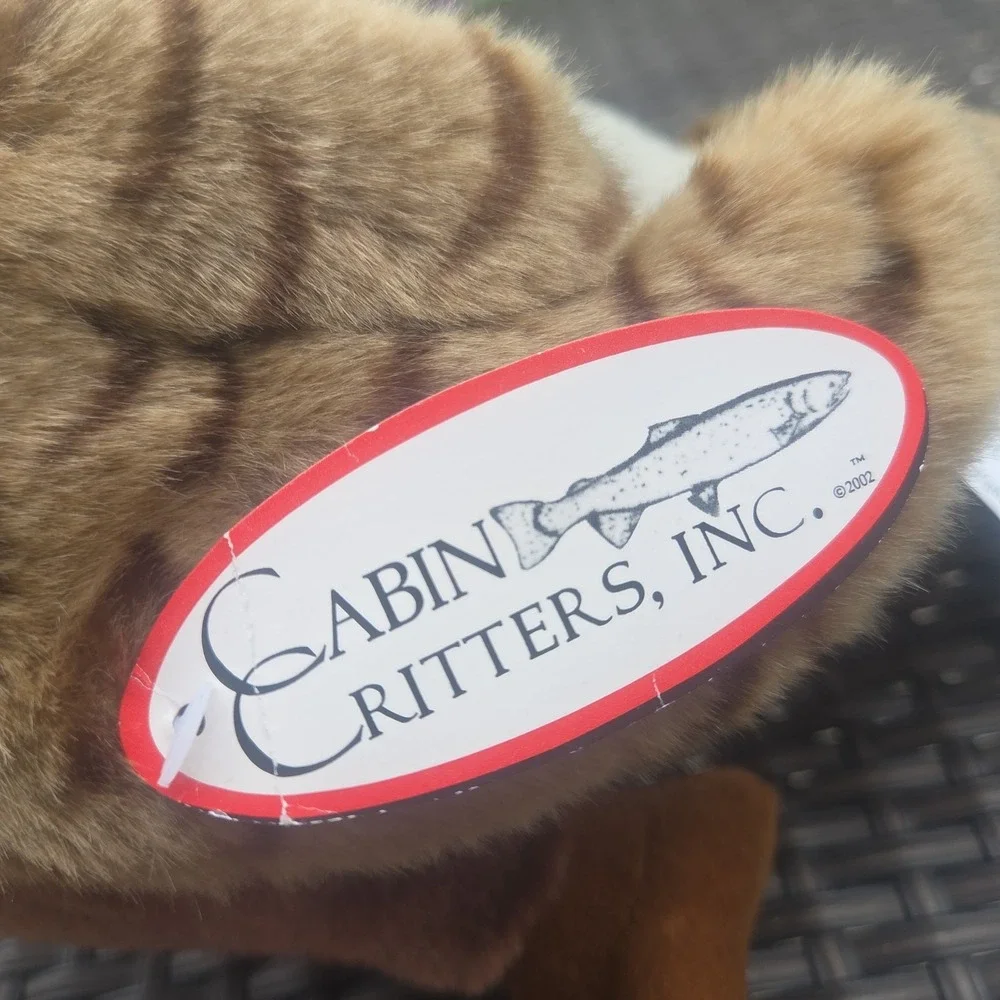 Cabin Critters 2002 Ring Neck Pheasant Plush Stuffed Animal Vintage Waterfowl
